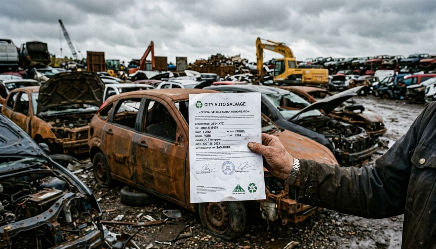 Quels documents sont nécessaires pour procéder à l'enlèvement d'une épave ?